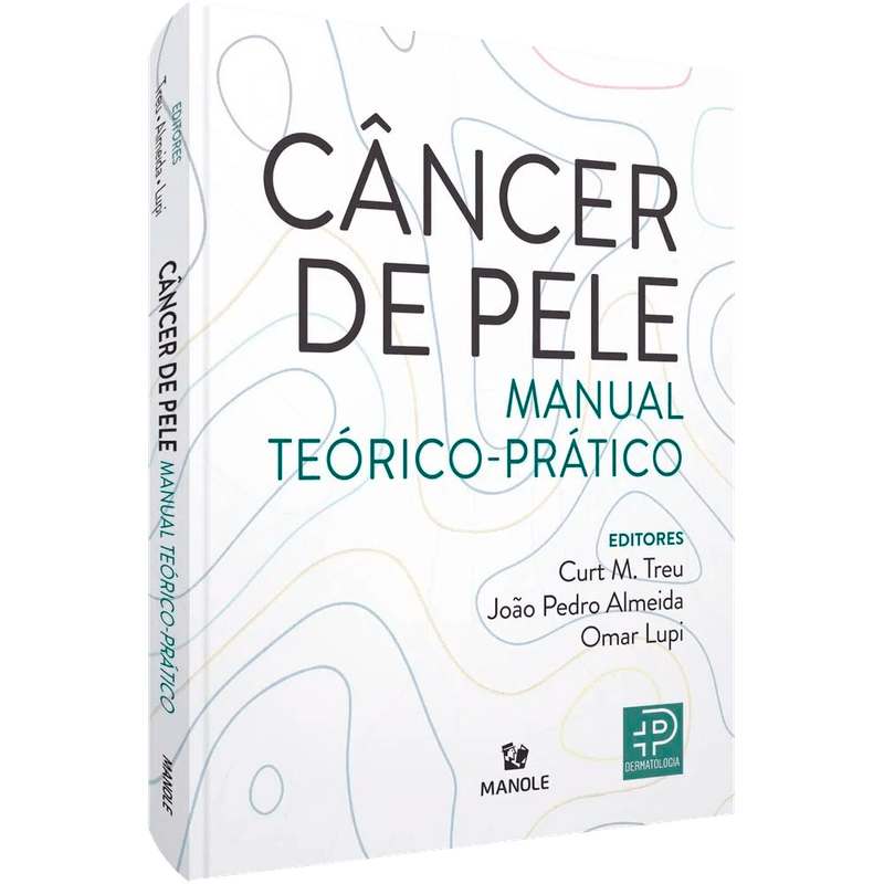 Capa do livro Câncer de Pele: Manual Teórico-Prático, da Editora Manole